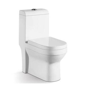 Best Bathroom Sanitary Ware Ceramic Washdown One piece Toilet with 10cm/4inch diameter outlet K wholesale