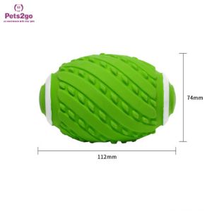 Interactive 112x74mm Latex Cat Playing Ball