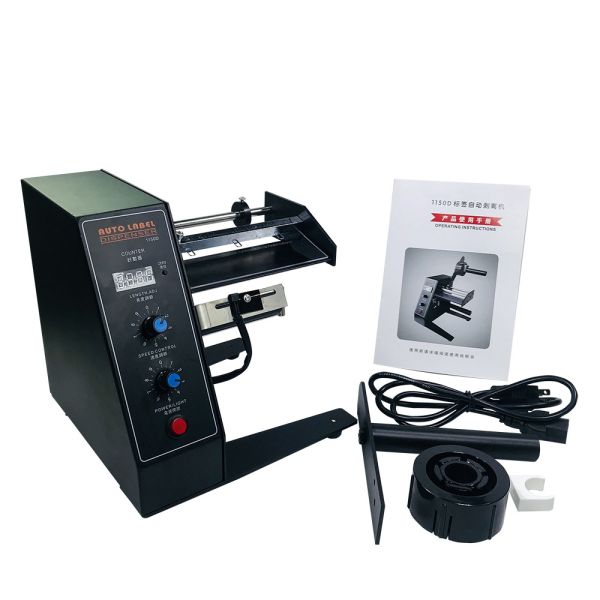 High Quality Electric Driven Type Industrial Electric Label Dispensers with 1150D Adhesive Label Dispensing Machine