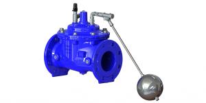 Best Red / Blue Float Operated Valve , Ductile Iron Water Trough Float Valve wholesale