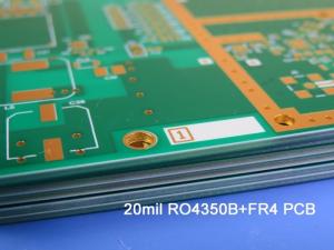 Best Rogers 4350 Blind Via Mixed Signal PCB 6 Layer For Digital Satellite Receiver wholesale