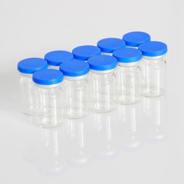 Cheap 5ml Sterile Glass Vials, 10 Packs Sterile Empty Vial With Self-Healing Injection Port And Flip Top Cap, Sterile Pack for sale