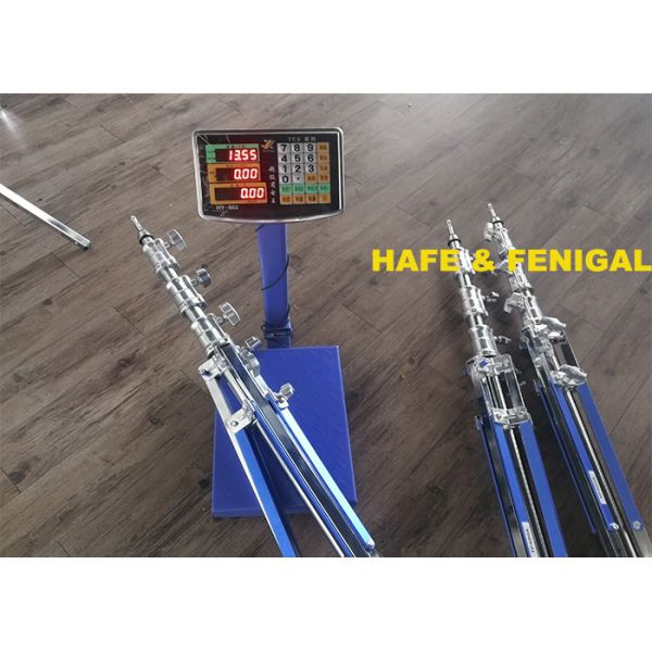 Portable Aluminum Alloy TP420A Heavy-Duty 4.2-Meter Tripod Lightweight Stand