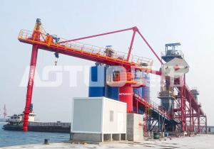 Best Professional Fixed Screw Reclaim Ship Unloader Clinker Unloading Operations wholesale