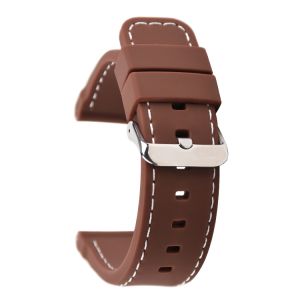 Best Anti sweat Mens Rubber Watch Bands , 24mm Silicone Watch Bands wholesale