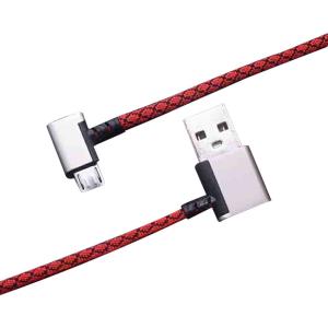 2.1a USB 2.0 Zinc Alloy Data Cable 1Meter Android Fast Charging Cable