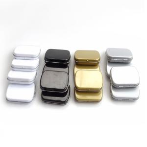 China Candy Cookie Storage Custom Metal Box , 0.2mm Metal Food Storage Box on sale