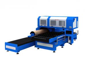 Best 1500w 3 Phase CO2 Metal Laser Cutting Machine With Flat / Rotary Die Cutting wholesale