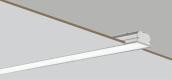 Recessed SG 72W LED Linear Pendant Light LED Pendant Lamp For Office