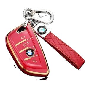 Best Fadeless Leather Car Keychain Holder Zinc Alloy Fashionable wholesale