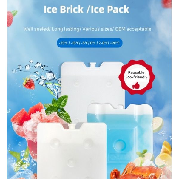 Food Grade Gel Ice Pack Reusable Versatility Durable Ice Bricks