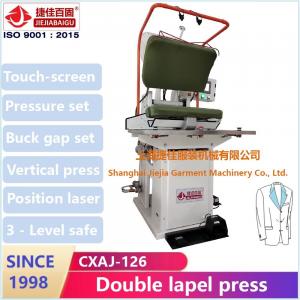 Best 220V Cloth Press Automatic Machine 1500 Watt Vertical Press Lapel wholesale