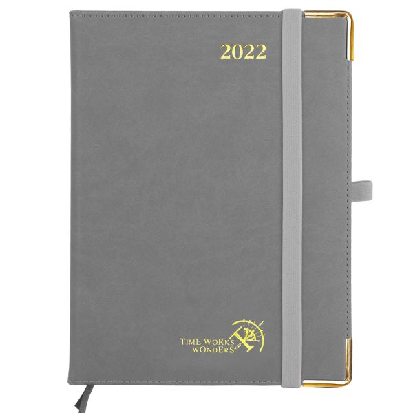 7.75inchX6.5inch ECO Friendly Weekly Planner With Easy Track Corners