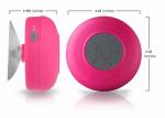 Colorful Waterproof Wireless Bluetooth Speakers , Mini Bluetooth Shower Speaker