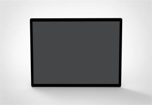Open Frame Monitor Touch Screen For Industrial Computer , Customized Big Touch Screen Monitor