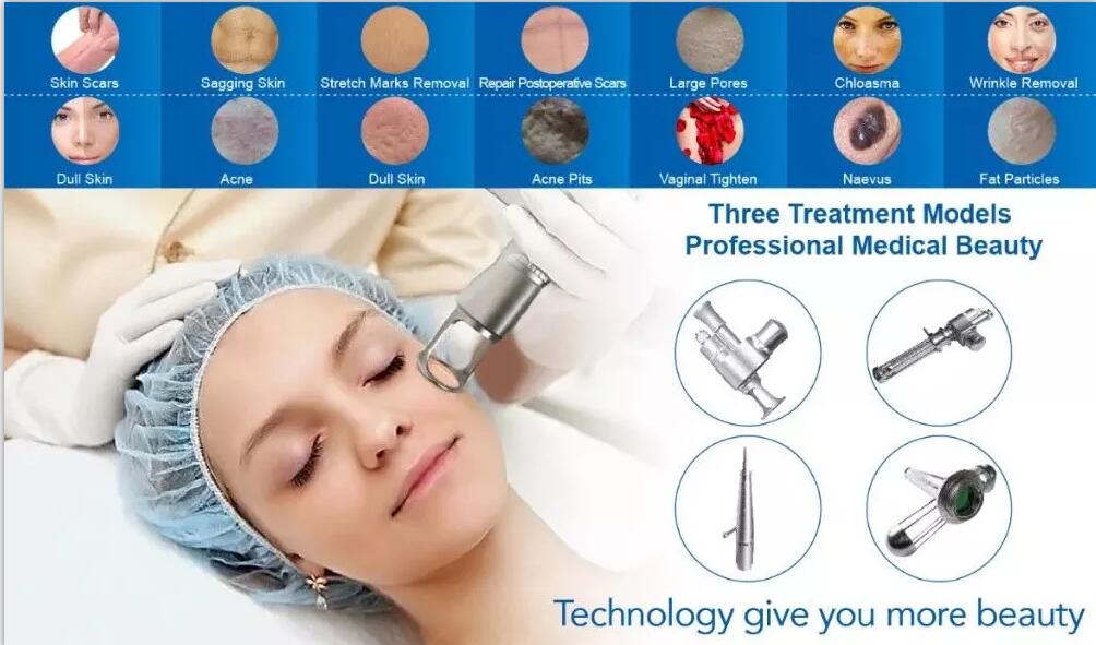 Fractional CO2 Laser Skin Resurfacing Machine 50W For Acne Treatment / Scar Removal