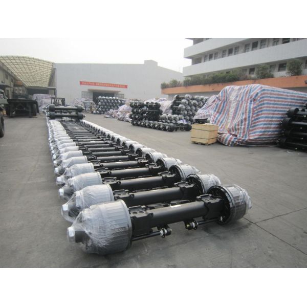 American type spider axle