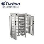 Amusement Parks High Security Turnstile Gate With Fingerprint Scanner
