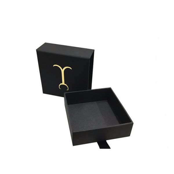 Eco Friendly Handmade Cardboard Drawer Box For Jewelry Display 13*13*5.3CM