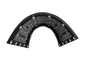 RGB Flexible Led Screen Display Video Wall IC 5124 300nits To 600nits