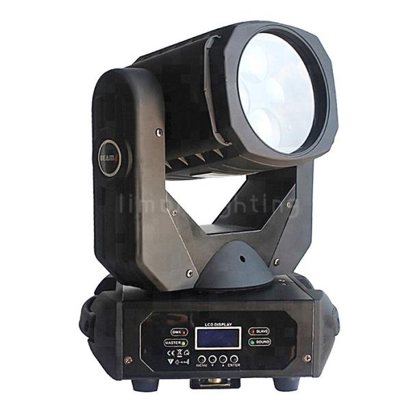 Cheap Super Bright 4x25w LED RGBW 4in1 Super Beam Moving Head DJ Light for sale