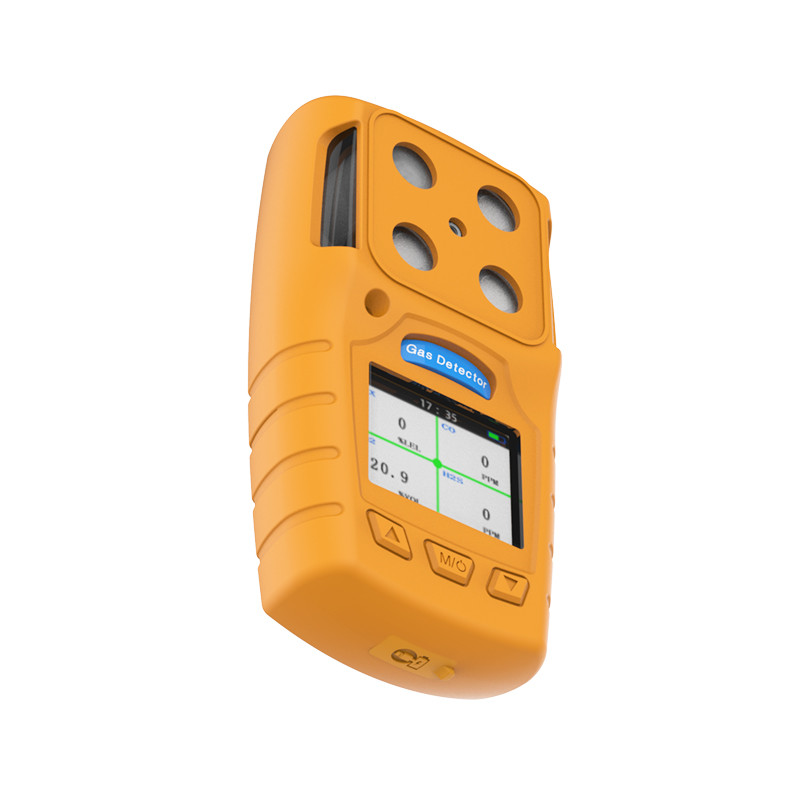 Personal multi gas detector with Audible, Visual, Vibration , industrial gas detector