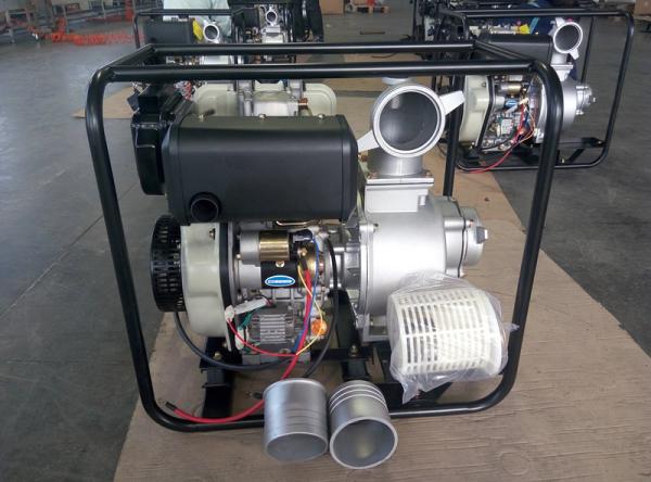 Cheap Portable 4 Inch Diesel Driven Water Pump With Electric Start And Hand Start System for sale