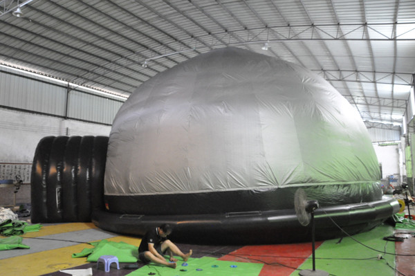 Customized Fire Retardant 10m Diameter Dome Inflatable Planetarium Tent