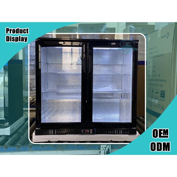 Commercial Display Showcase Mini Fridge Display Cooler For Beer