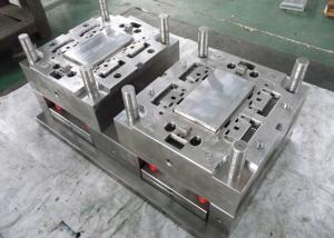 Injection Molding Service / Cellphone Protective Case Injection Mold / HASCO Tooling Components / Fine Texture Surface