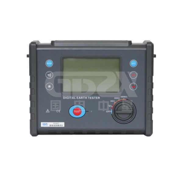 3000Ω AC 600V Digital Earth Resistance Tester With DC/AC Conversion Technology