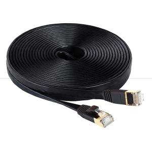 Best 1M 3M 5M 10M UTP FTP Shield Cat5 Cat5e Cat6 Ca6a Cat7 RJ45 Flat Ethernet Patch Cable wholesale