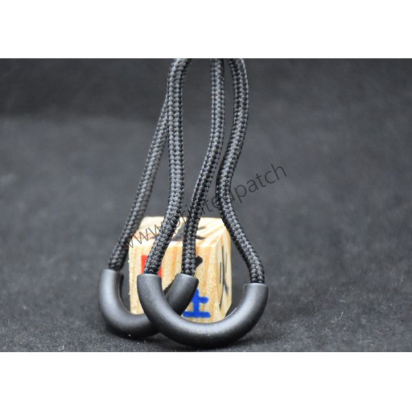 U Shape TPU Silicone Zipper Puller PVC YKK Zipper Puller