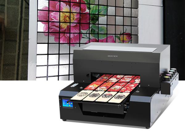 Cheap A3 UV Dtg Flatbed Printer  T Shirt Ink Printer Machine 6 Colors Channels for sale