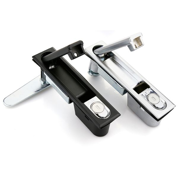 Push Button Electrical Cabinet Swing Handle Lock