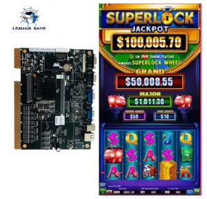 Best Super Link 5 in 1 Piggy Bankin Hot Sale Factory Slotting Machine Game Slot Casino Board Kits Cabinet With Bill Acceptor wholesale