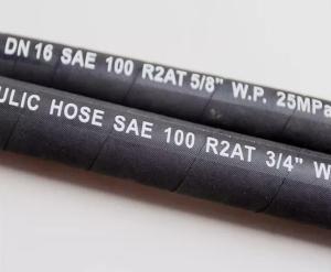 Best Winding Concrete Pump Excavator Hydraulic Rubber Hose 45MPA wholesale