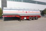 Anti‐skid Oil Tank Truck Trailer Carbon Steel 40 To 60 Cbm With Mud Flaps