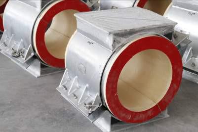 Cheap Customized Size Calcium Silicate Pipe Shields Good Flammability Resistance for sale
