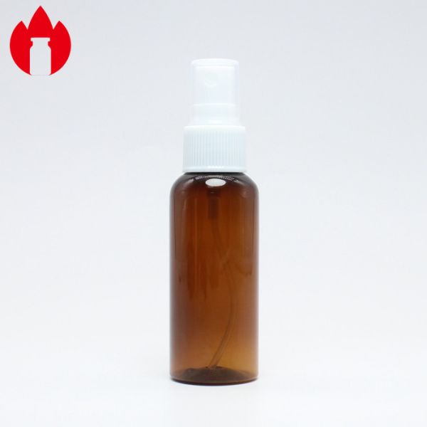Brown Cosmetic 50ml Empty Makeup Spray Bottle