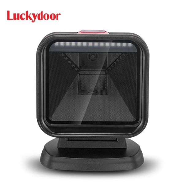 Factory 1D/2D Hands-Free Desktop Barcode Scanner QR Code Reader Platform Cheap Android/Linux OS Used Scan Machine