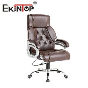 Best Durable Leather Massage Office Chair Swivel Brown Leather Executive Chair wholesale