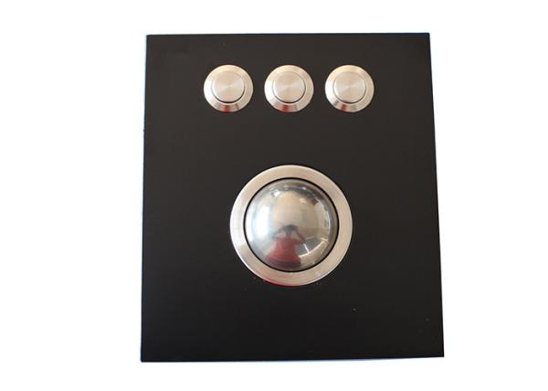 Cheap IP67 Trackball Pointing Device Metal Mouse With 3 Buttons USB PS2 Y Cable Interface for sale
