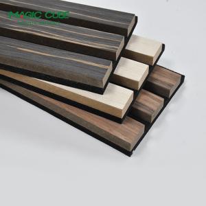 Best 9mm/12mm Sound Absorption Acoustic Panel Custom Akupanel Smoked Oak Acustic Wall Panel wholesale