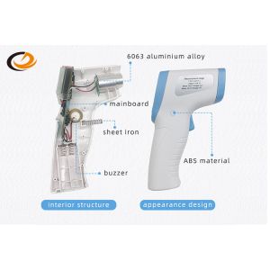 Luminous Display Digital Laser Thermometer , Blue Digital Temperature Gun