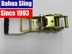 Best Zinc palted Ratchet belt Buckle / Ratchet Strap Parts 50mm Width wholesale