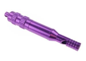 Best Children Purple Aluminum Whistle Machined 70mm Lightweight Oxidation Finish wholesale