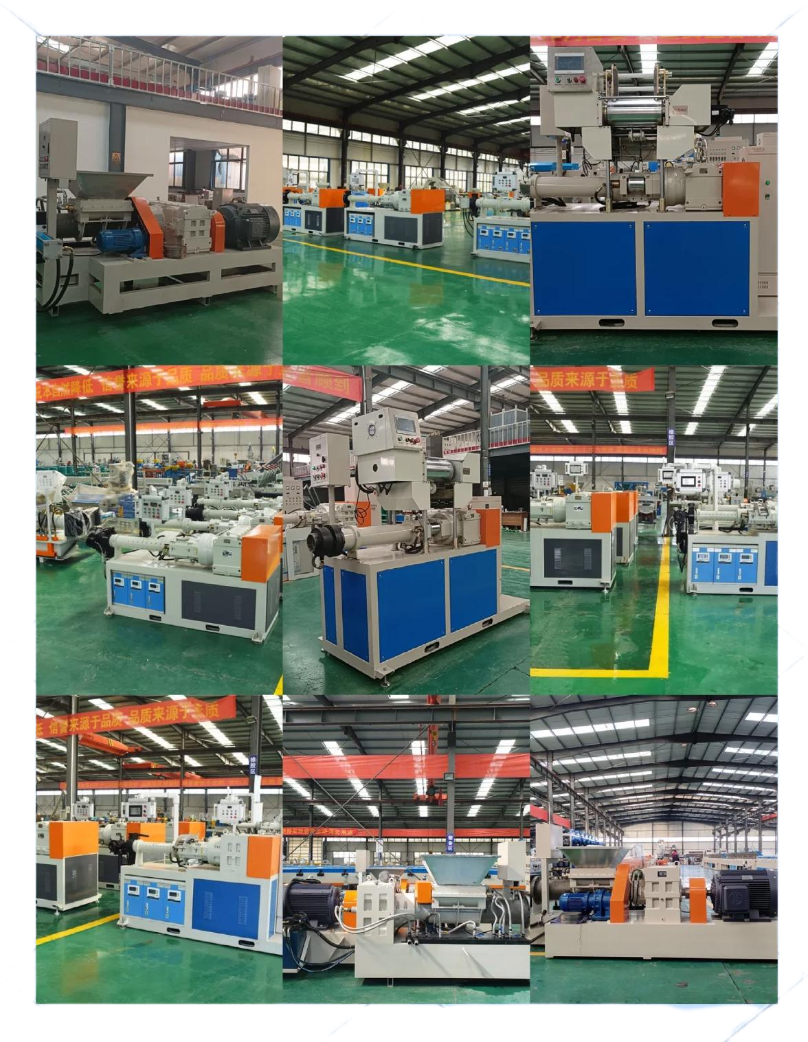 PLC Automatic Temperature Control Cold Feed Silicone Extruder / Rubber Extruder For Can Produce Silicone Strips Rubber Wipers