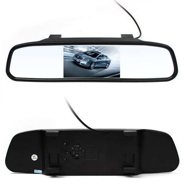 Cheap ABS Material Wireless Reversing Camera , Car Reverse Camera With LCD Monitor for sale