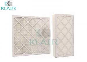 China HVAC Extended Surface Filter Mini Pleat With Slim Line Design M5 To F9 on sale